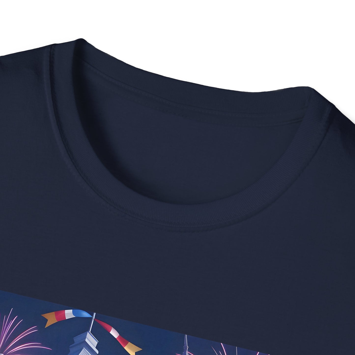 Cats Independence Day Bliss - Vibrant cat art design - Unisex T-Shirt