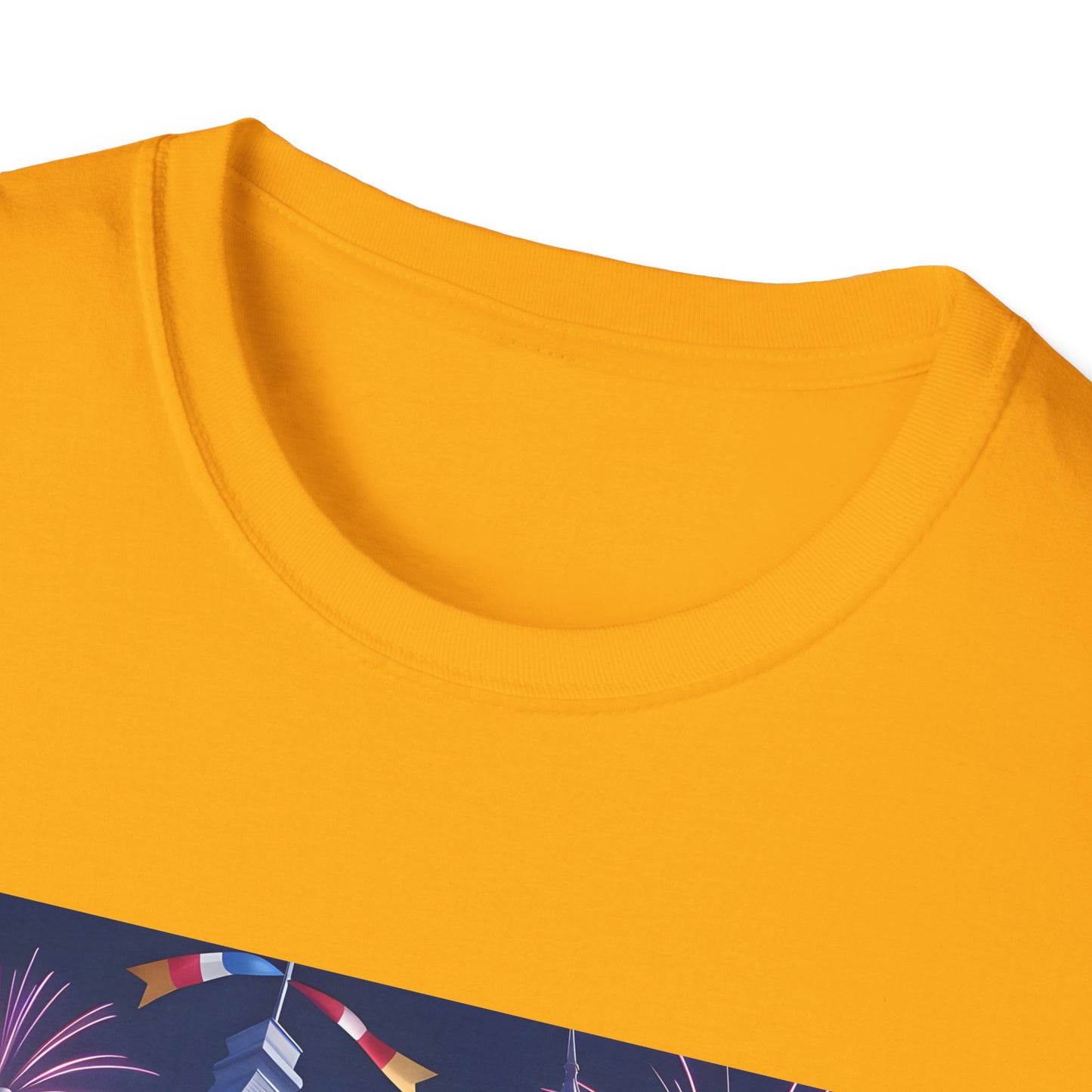 Cats Independence Day Bliss - Vibrant cat art design - Unisex T-Shirt