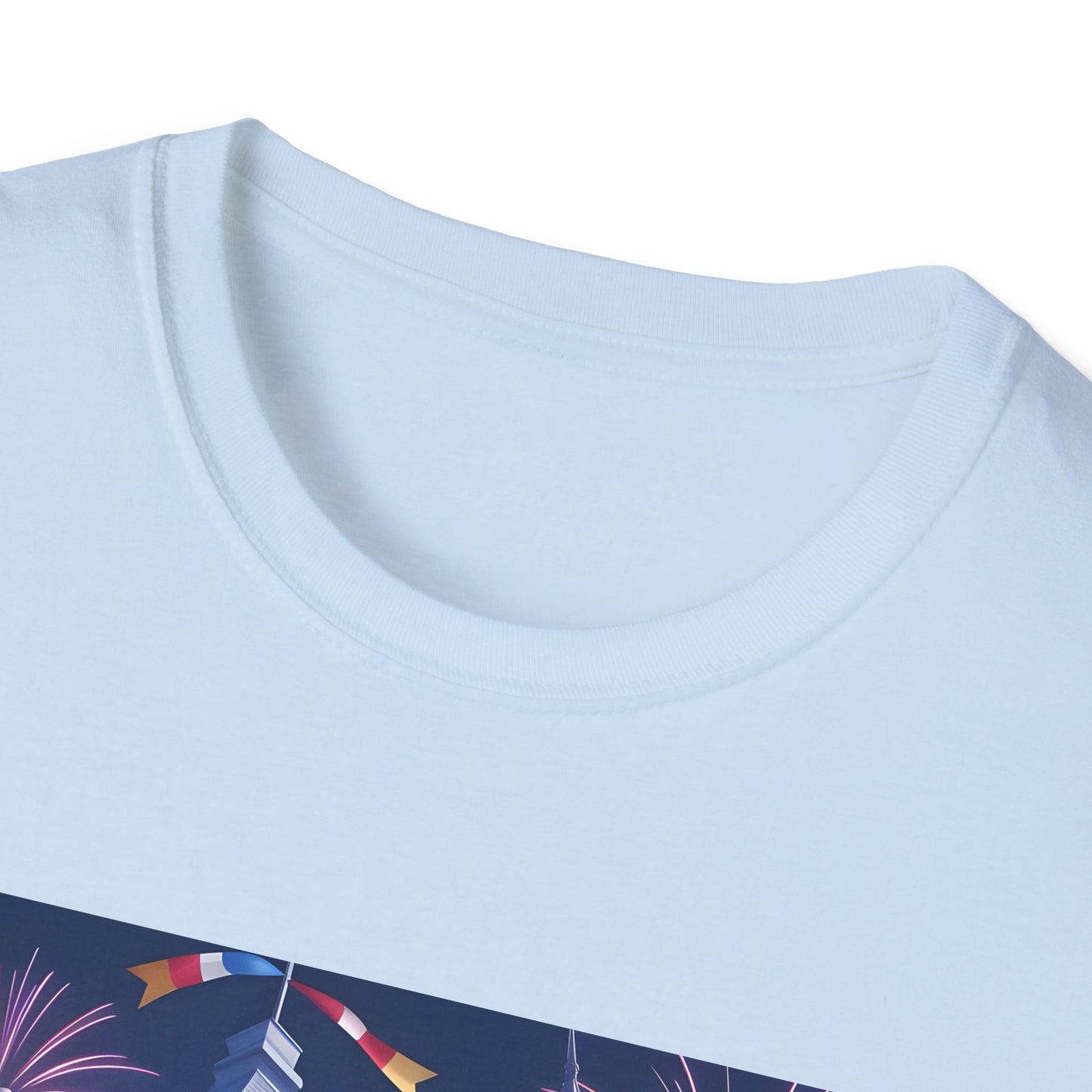 Cats Independence Day Bliss - Vibrant cat art design - Unisex T-Shirt