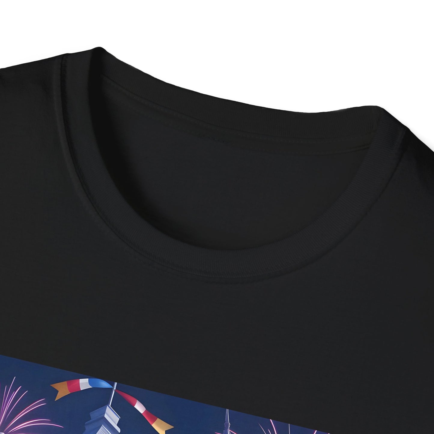 Cats Independence Day Bliss - Vibrant cat art design - Unisex T-Shirt