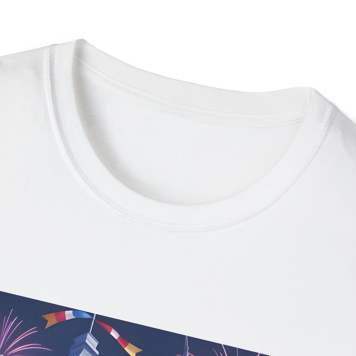 Cats Independence Day Bliss - Vibrant cat art design - Unisex T-Shirt