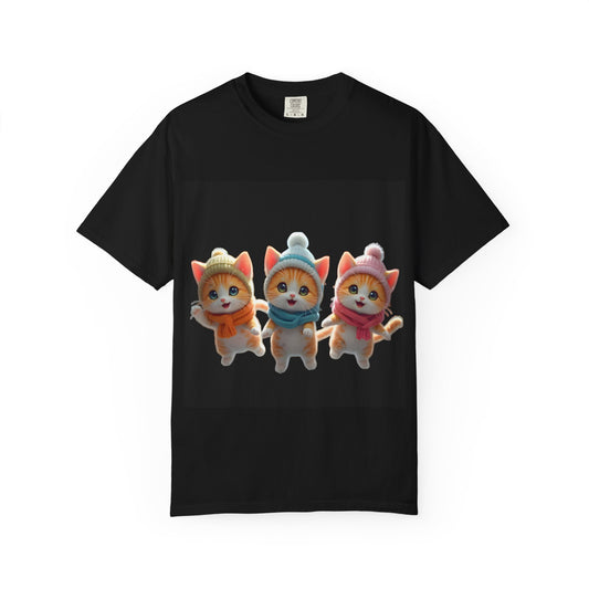 Cat Greeters - Cute cat art design - Unisex T-Shirt