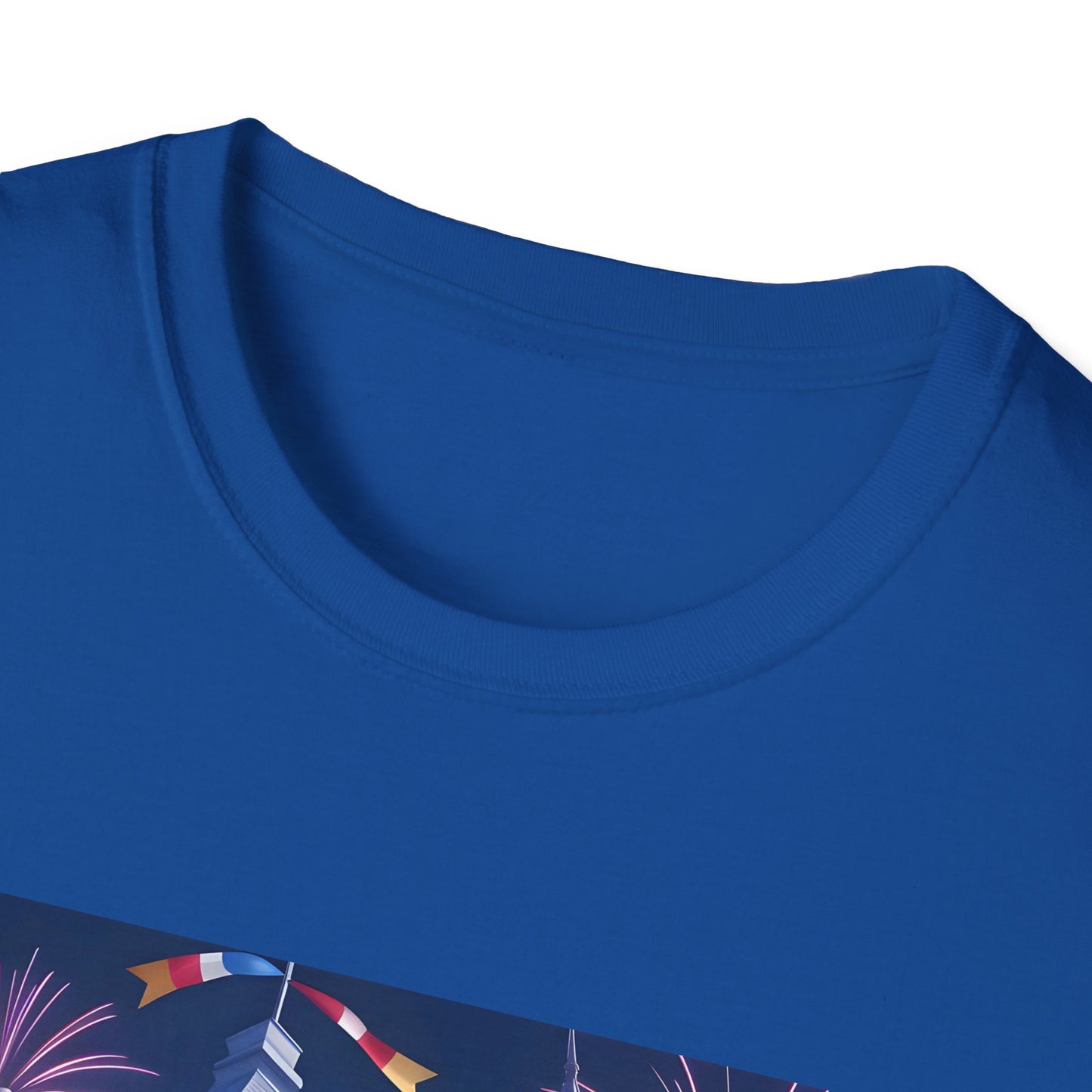 Cats Independence Day Bliss - Vibrant cat art design - Unisex T-Shirt