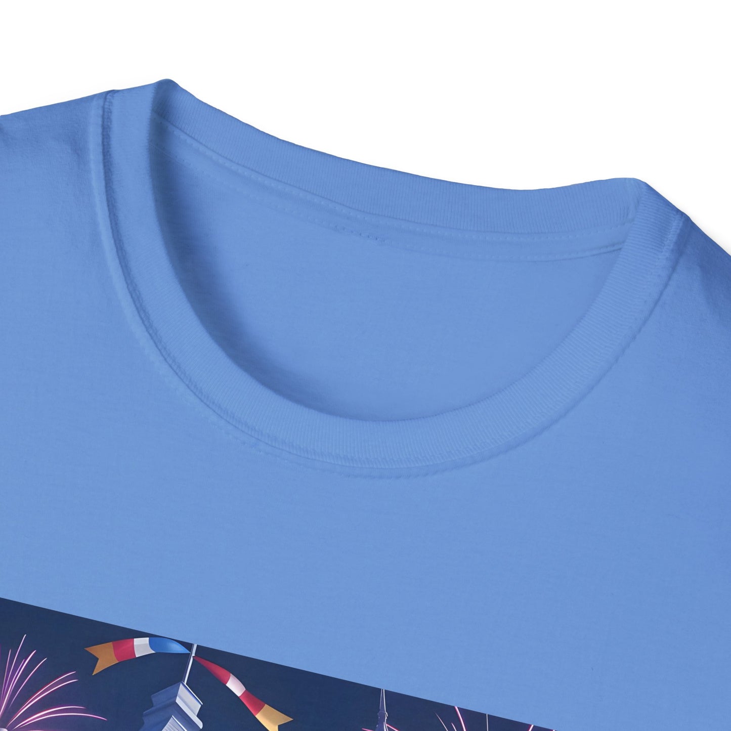 Cats Independence Day Bliss - Vibrant cat art design - Unisex T-Shirt